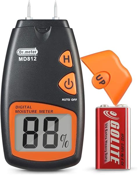 Wood Moisture Meter, Dr.meter Digital Portable 